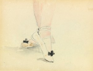Sapatos de dança de Édouard Manet